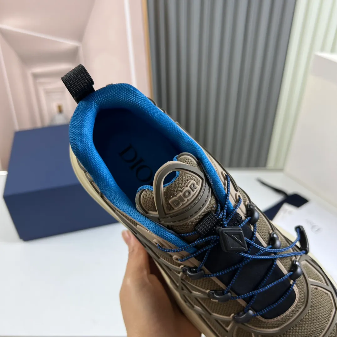 Men's men's shoes 💰640💰 Dior. The latest hot sale 🔥Official website 1:1 replica ⬆️Imported mesh technology, comfortable mesh lining 38-45 (45 customized, non-returnable)